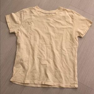 NWOT BRANDY MELVILLE YELLOW JAMIE TOP